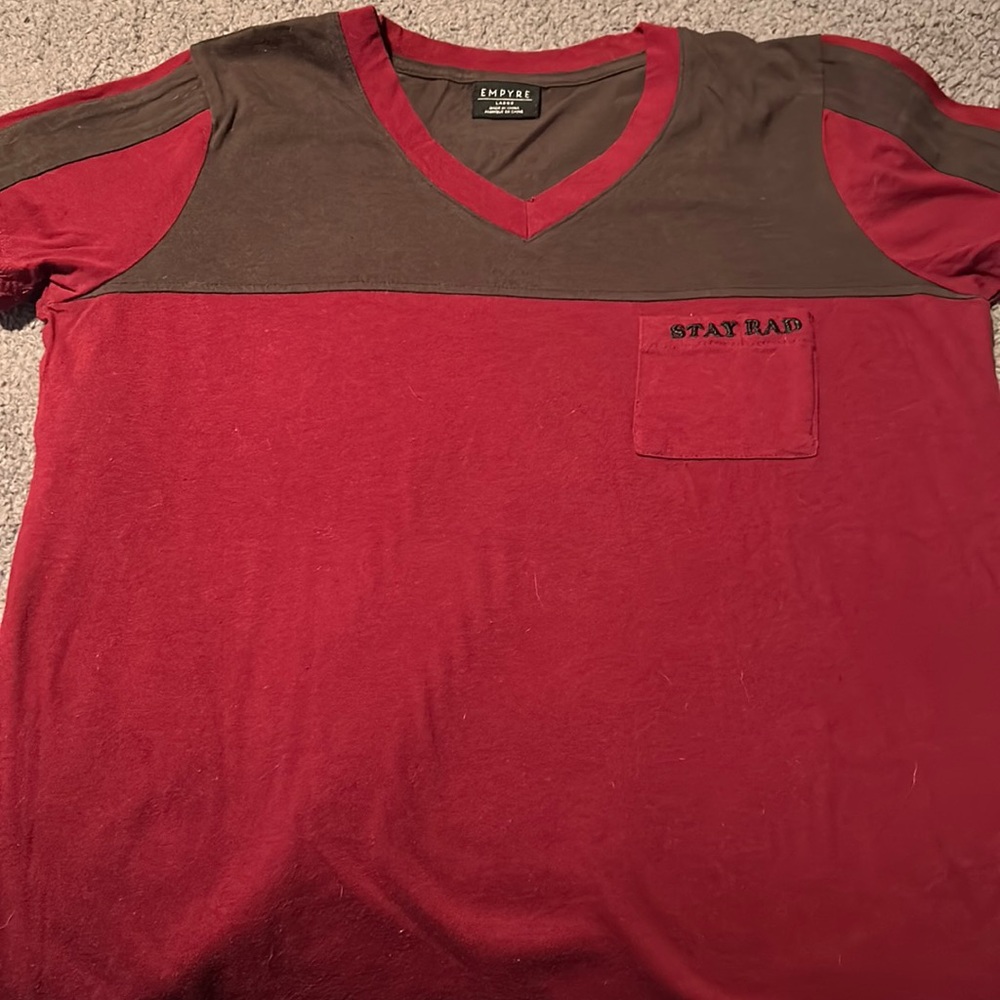 Empyre shirt with pocket “STAY RAD” women’s large